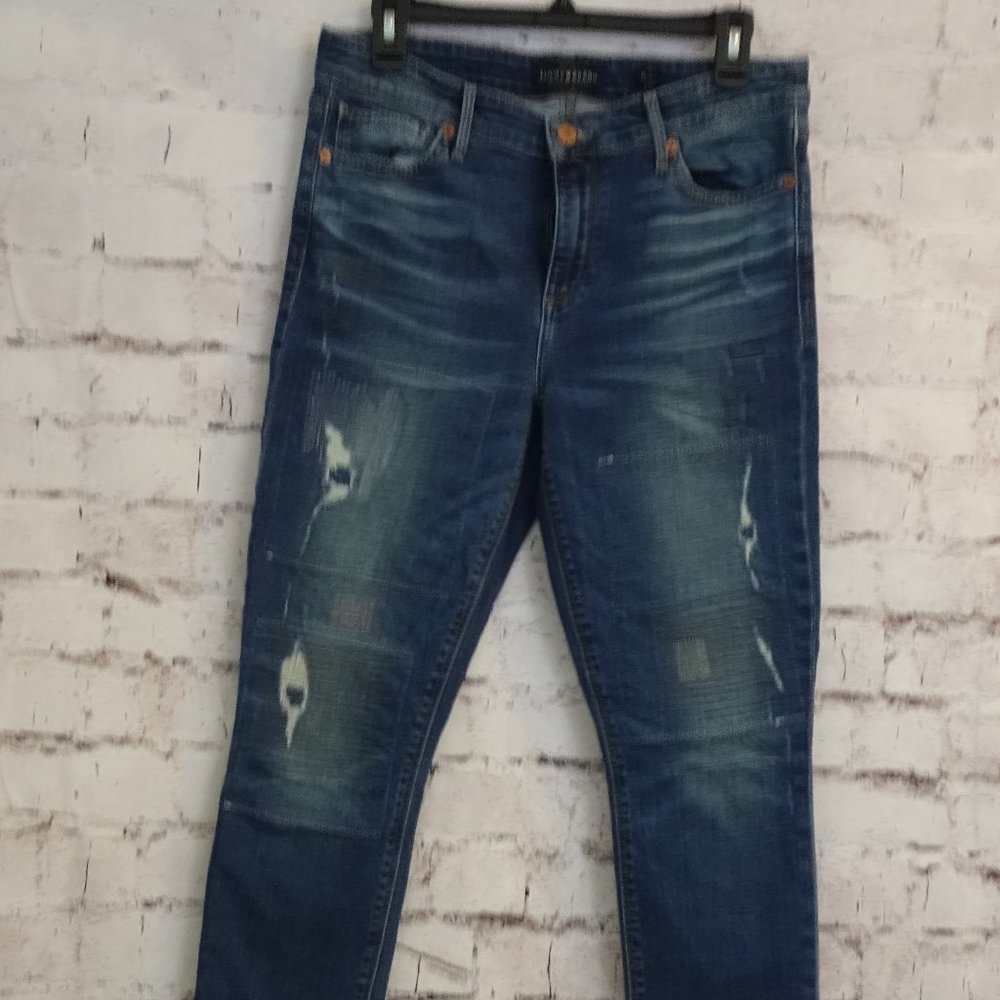 NWOT Lucky Brand AVA Skinny Distressed Jeans